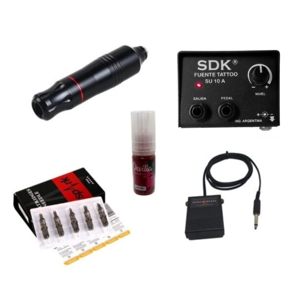 KIT BASE PROFESIONAL COMPLETO PMU [ Máquina: Pen Atom/Carbon ]