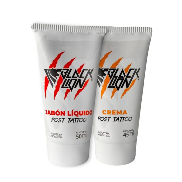 COMBO_ Jabon 50ml + Crema 45ml BLACK LION