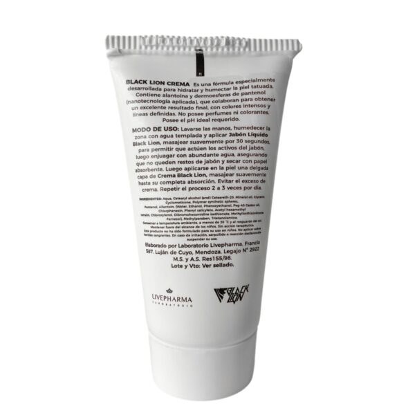 Crema Post Tattoo BLACK LION.2