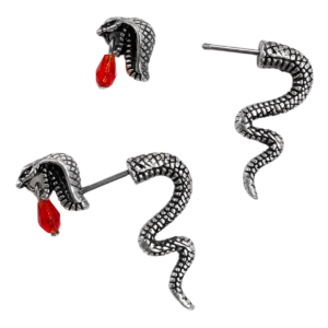Pieza de Joyería _Labret Serpiente con veneno_ Acero Premium.
