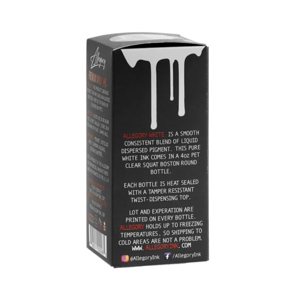 Caja Tinta _ALLEGORY_ White 4oz (2)