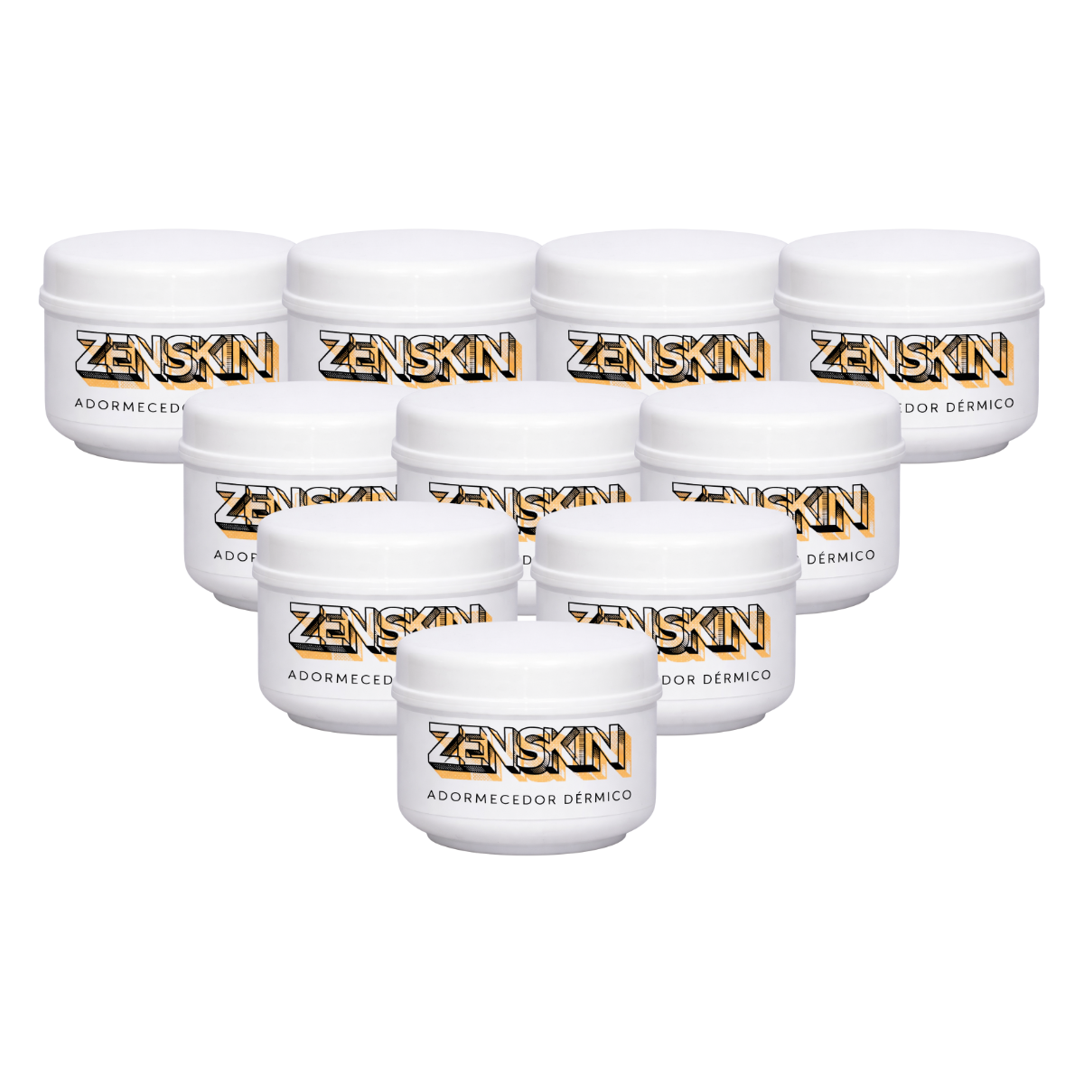 Adormecedor dérmico en crema ZEN SKIN 30gr Fórmula avanzada x10 unidades