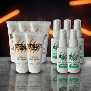 COMBO B2: 5 Cremas y 5 Lociones Black Lion